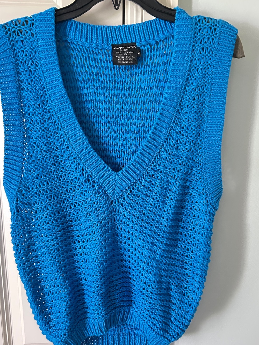 Vintage Pierre Cardin Knitted Sweter Vest M